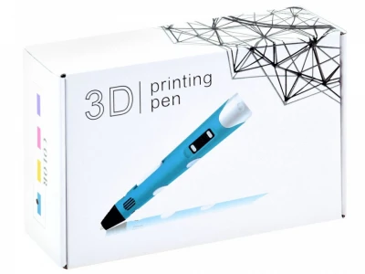 3D pildspalva burvju pildspalva 3D +uzpildes / Zilā