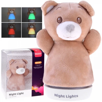 Светящийся мишка – ночник для детской комнаты