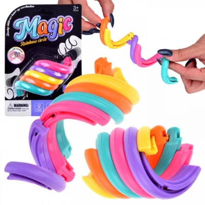 Maģiskā varavīksnes veidā  antistresa rotaļlieta